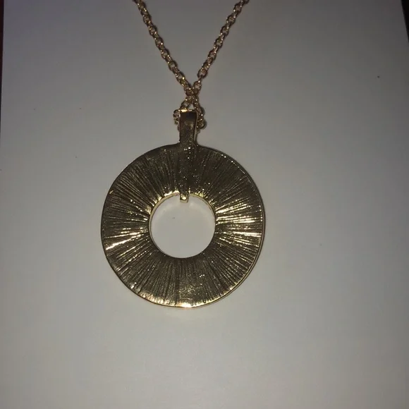 Sonoma Good For Life 22 inch + 3” extender Casual Glam Golden Round Necklace - Picture 4 of 6